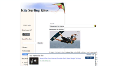 Desktop Screenshot of kitesurfingkites.blogspot.com