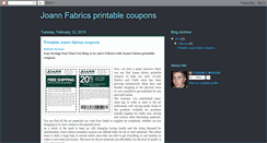 Desktop Screenshot of howtofindjoannfabricsprintablecoupons.blogspot.com