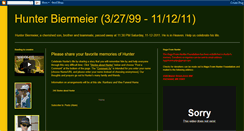 Desktop Screenshot of celebratinghunter.blogspot.com