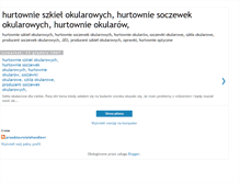 Tablet Screenshot of hurtownieoptyczne.blogspot.com