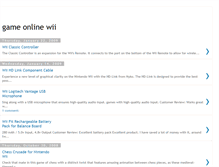 Tablet Screenshot of gameonlinewii.blogspot.com