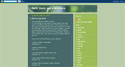 Desktop Screenshot of neverstill.blogspot.com