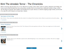 Tablet Screenshot of chroniclesofkimi.blogspot.com