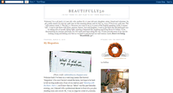 Desktop Screenshot of beautifully50.blogspot.com