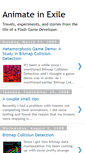 Mobile Screenshot of animateinexile.blogspot.com