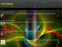 Tablet Screenshot of joeykinser.blogspot.com