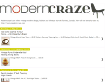 Tablet Screenshot of moderncrazegallery.blogspot.com