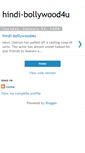 Mobile Screenshot of hindi-bollywood4u.blogspot.com