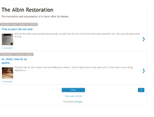 Tablet Screenshot of albinrestoration.blogspot.com
