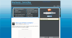 Desktop Screenshot of blogequator.blogspot.com