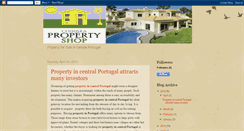 Desktop Screenshot of centralportugalpropertysale.blogspot.com