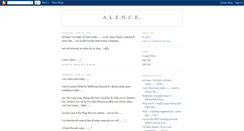 Desktop Screenshot of alence.blogspot.com