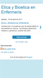Mobile Screenshot of eticaybioeticaenenfermeria.blogspot.com
