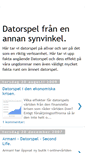 Mobile Screenshot of datorspel.blogspot.com