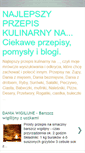 Mobile Screenshot of najlepszy-przepis.blogspot.com