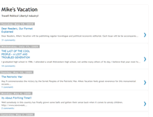 Tablet Screenshot of mikesvacation.blogspot.com