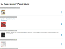 Tablet Screenshot of gjmusiccorner.blogspot.com