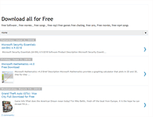 Tablet Screenshot of free4download4free.blogspot.com