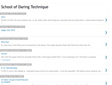 Tablet Screenshot of daringtechnique.blogspot.com