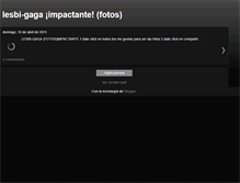 Tablet Screenshot of lesbi-gagaimpactante.blogspot.com