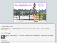 Tablet Screenshot of lestribulationsdekarla.blogspot.com