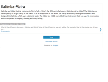 Tablet Screenshot of kalimba-mbira.blogspot.com