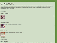 Tablet Screenshot of gs-guccilife.blogspot.com