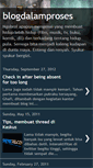 Mobile Screenshot of blogdalamproses.blogspot.com