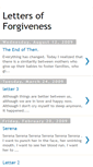 Mobile Screenshot of lettersofforgiveness.blogspot.com