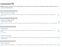 Tablet Screenshot of masmastertic.blogspot.com