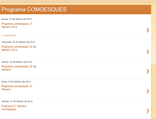 Tablet Screenshot of programacomoesques.blogspot.com