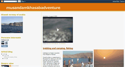 Desktop Screenshot of musandamkhasabadventure.blogspot.com