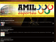 Tablet Screenshot of amilesportes.blogspot.com