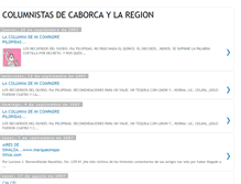 Tablet Screenshot of columnistasdesonora.blogspot.com