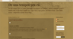 Desktop Screenshot of deunstempospraca.blogspot.com