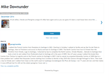 Tablet Screenshot of peregrinomike-mikedownunder.blogspot.com