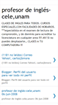 Mobile Screenshot of profesordeingles-celeunam.blogspot.com