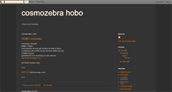 Desktop Screenshot of cosmozebra.blogspot.com