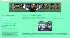 Desktop Screenshot of mormonthirdeye.blogspot.com