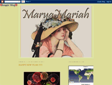 Tablet Screenshot of maryamariah.blogspot.com
