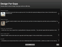 Tablet Screenshot of design4guys.blogspot.com