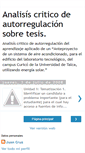 Mobile Screenshot of analisisdeautorregulaciondetesis.blogspot.com