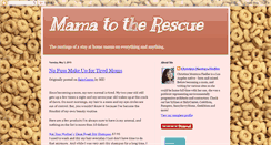 Desktop Screenshot of mama2therescue.blogspot.com