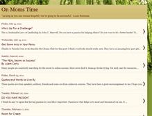 Tablet Screenshot of onmomstime.blogspot.com