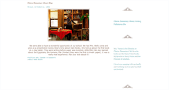 Desktop Screenshot of clintonelementarylibrary.blogspot.com