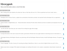 Tablet Screenshot of librarygeek.blogspot.com