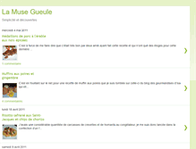 Tablet Screenshot of lamusegueulecuisine.blogspot.com