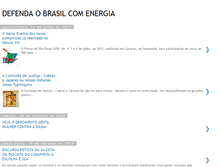 Tablet Screenshot of defendaobrasilcomenergia.blogspot.com