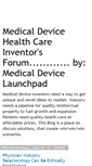 Mobile Screenshot of medicaldevicelaunchpad.blogspot.com