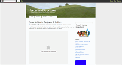 Desktop Screenshot of forcesandstructures.blogspot.com